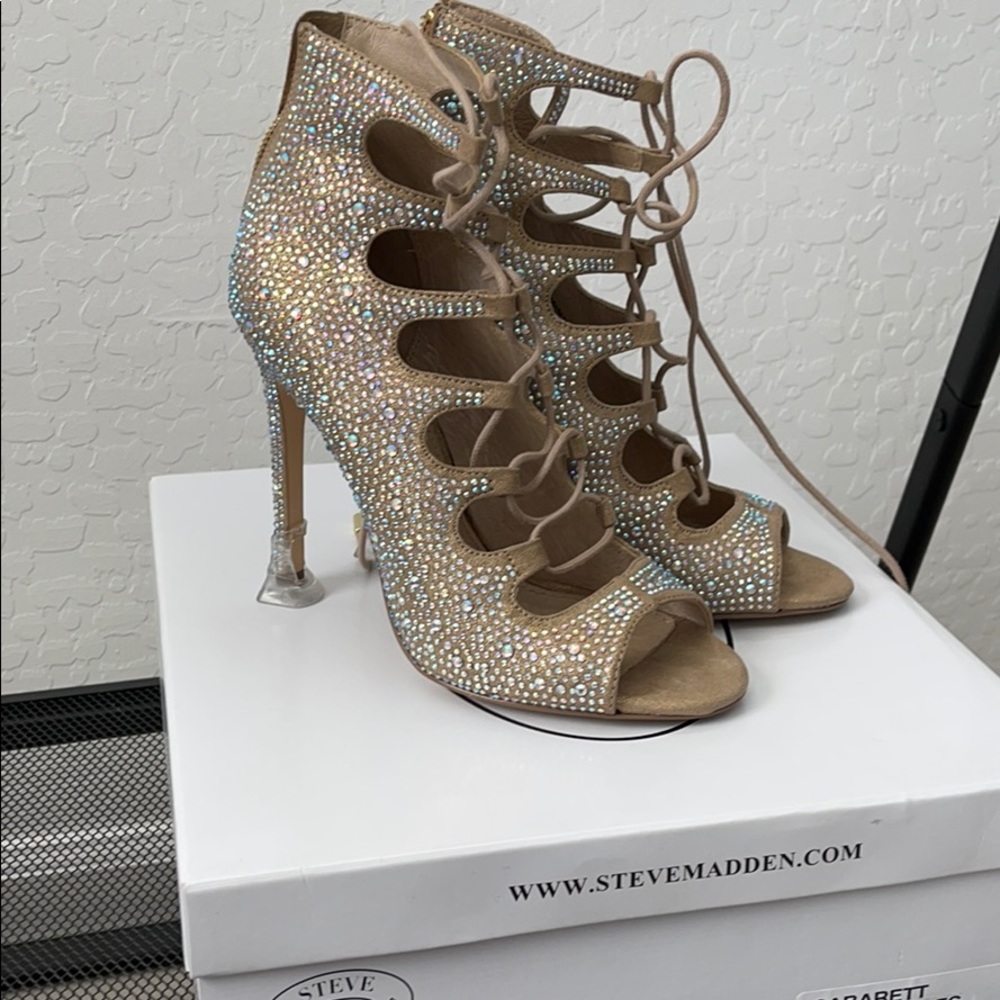 Steve Madden Rhinestone Heels